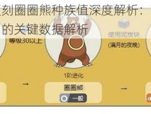 口袋妖怪复刻圈圈熊种族值深度解析：探究圈圈熊实力与潜力的关键数据解析