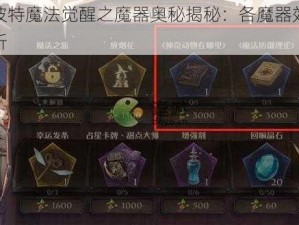 哈利波特魔法觉醒之魔器奥秘揭秘：各魔器效果深度解析