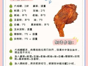 美味家常炸鸡腿排的制作秘诀：独家配方，酥脆鸡腿排炸制全攻略