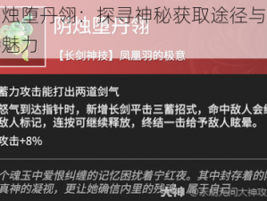 阴烛堕丹翎：探寻神秘获取途径与独特魅力