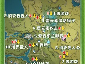 原神翻山第二场景点攻略：探险路线指南与技巧分享