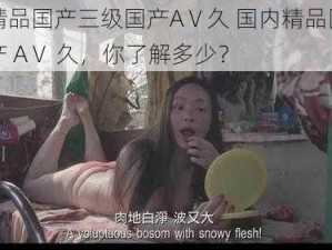 国内精品国产三级国产AⅤ久 国内精品国产三级国产 AⅤ 久，你了解多少？