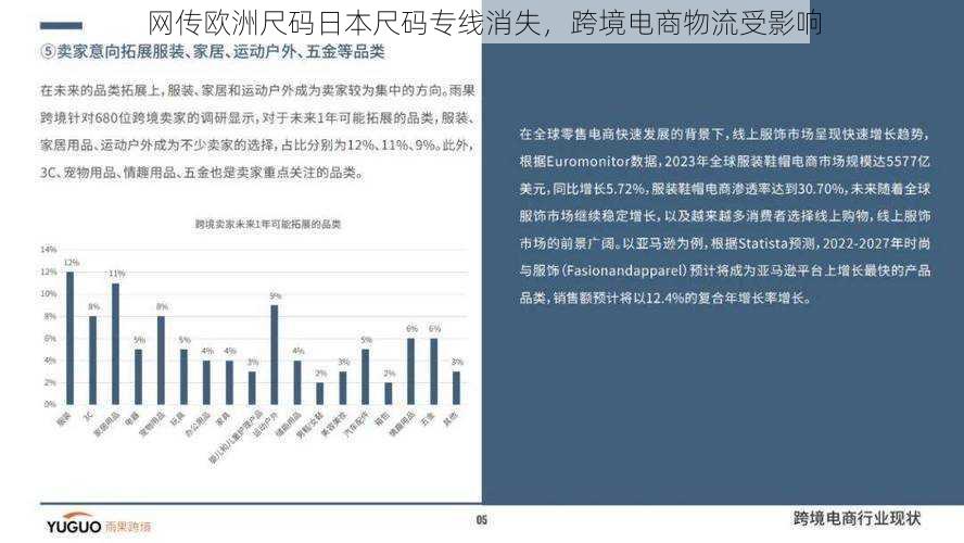 网传欧洲尺码日本尺码专线消失,跨境电商物流受影响