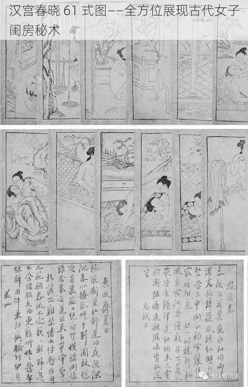 汉宫春晓 61 式图——全方位展现古代女子闺房秘术