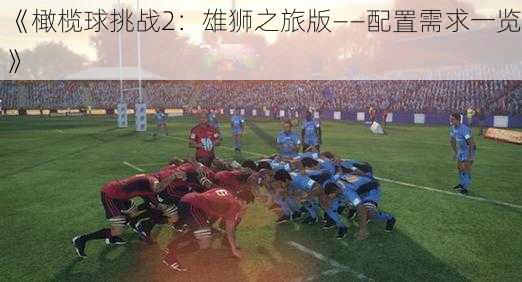 《橄榄球挑战2:雄狮之旅版——配置需求一览》