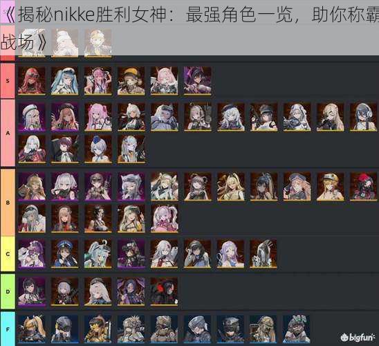 《揭秘nikke胜利女神：最强角色一览，助你称霸战场》