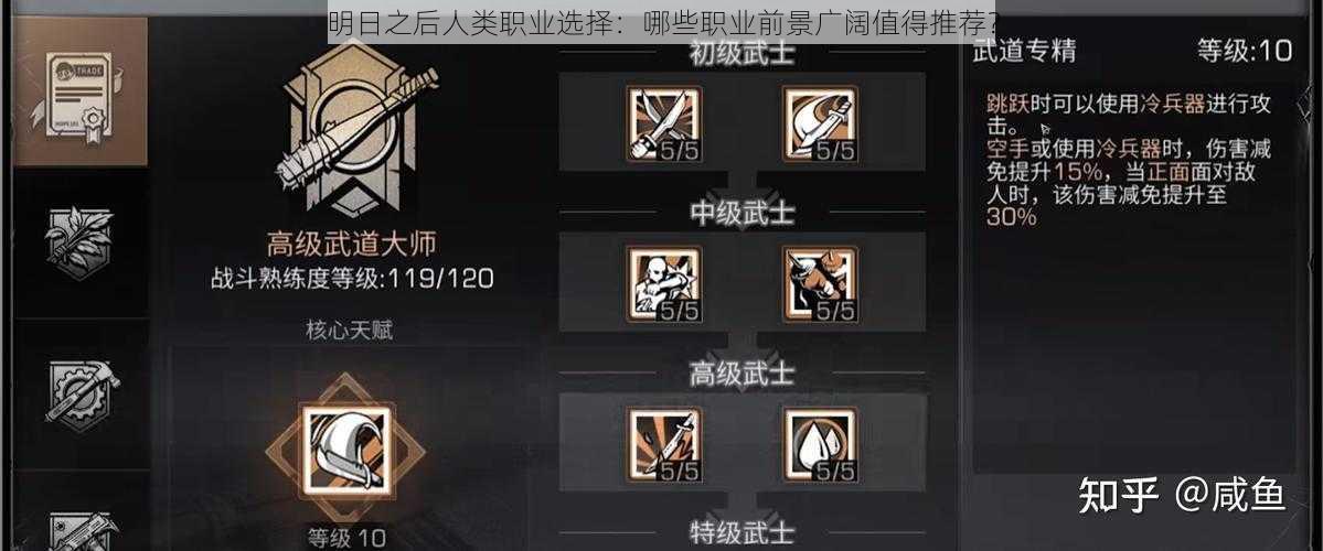 明日之后人类职业选择:哪些职业前景广阔值得推荐?
