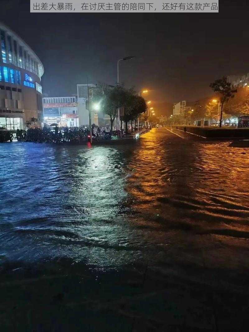 出差大暴雨,在讨厌主管的陪同下,还好有这款产品