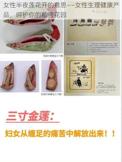 女性半夜莲花开的意思——女性生理健康产品,呵护你的私密花园