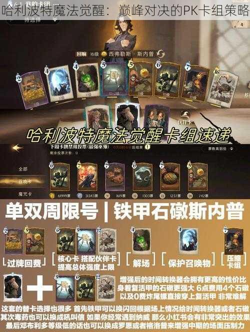 哈利波特魔法觉醒:巅峰对决的PK卡组策略