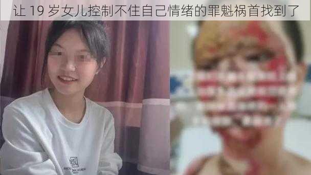 让 19 岁女儿控制不住自己情绪的罪魁祸首找到了