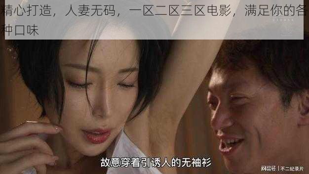 精心打造，人妻无码，一区二区三区电影，满足你的各种口味