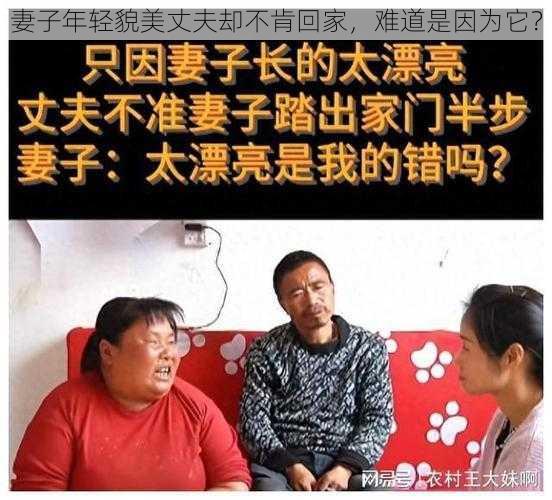 妻子年轻貌美丈夫却不肯回家，难道是因为它？