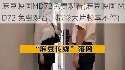 麻豆映画MD72免费观看(麻豆映画 MD72 免费观看：精彩大片畅享不停)