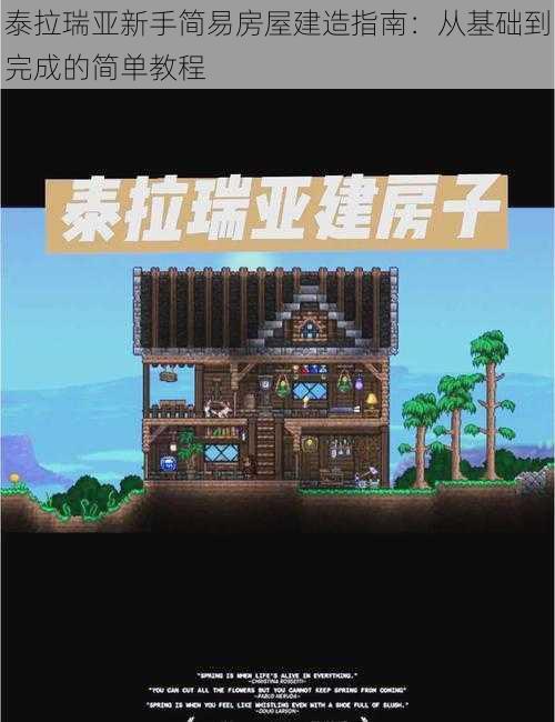泰拉瑞亚新手简易房屋建造指南:从基础到完成的简单教程