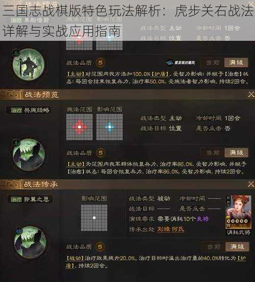 三国志战棋版特色玩法解析：虎步关右战法详解与实战应用指南