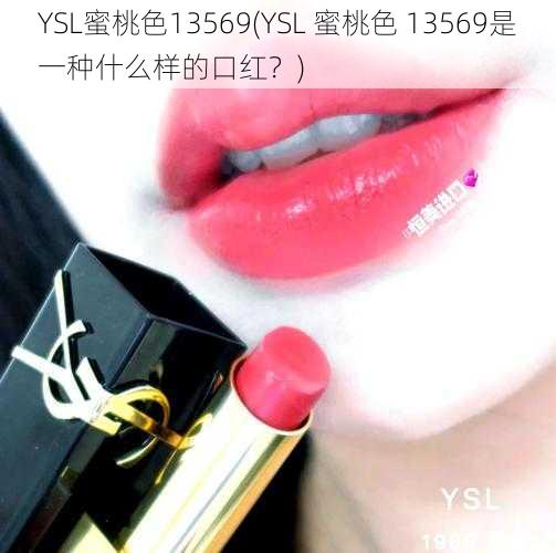 YSL蜜桃色13569(YSL 蜜桃色 13569是一种什么样的口红？)