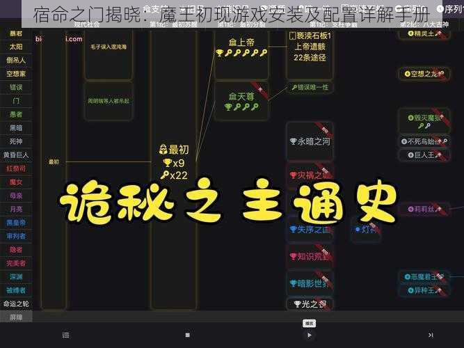 宿命之门揭晓：魔王初现游戏安装及配置详解手册