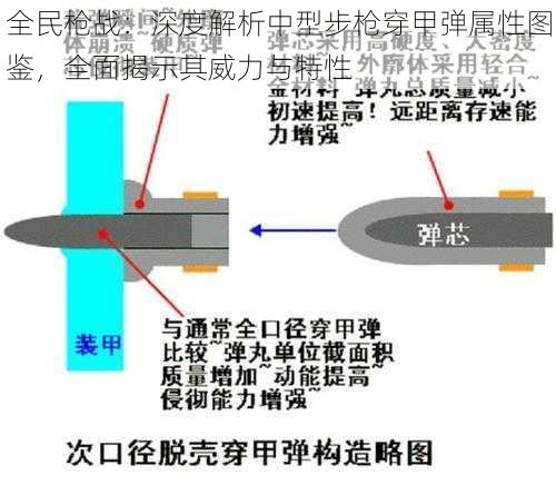 全民枪战：深度解析中型步枪穿甲弹属性图鉴，全面揭示其威力与特性