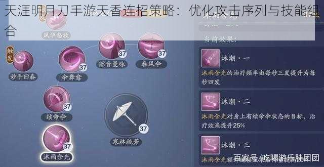 天涯明月刀手游天香连招策略：优化攻击序列与技能组合