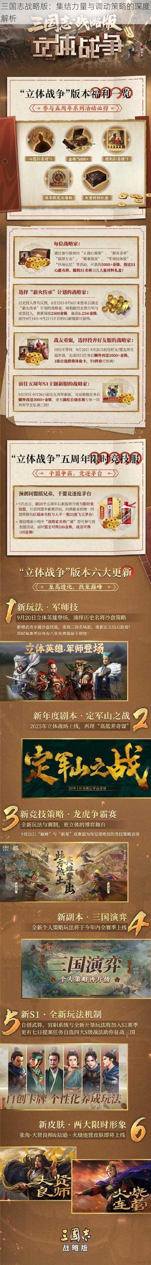 三国志战略版：集结力量与调动策略的深度解析